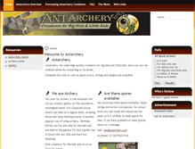 Tablet Screenshot of antarchery.com